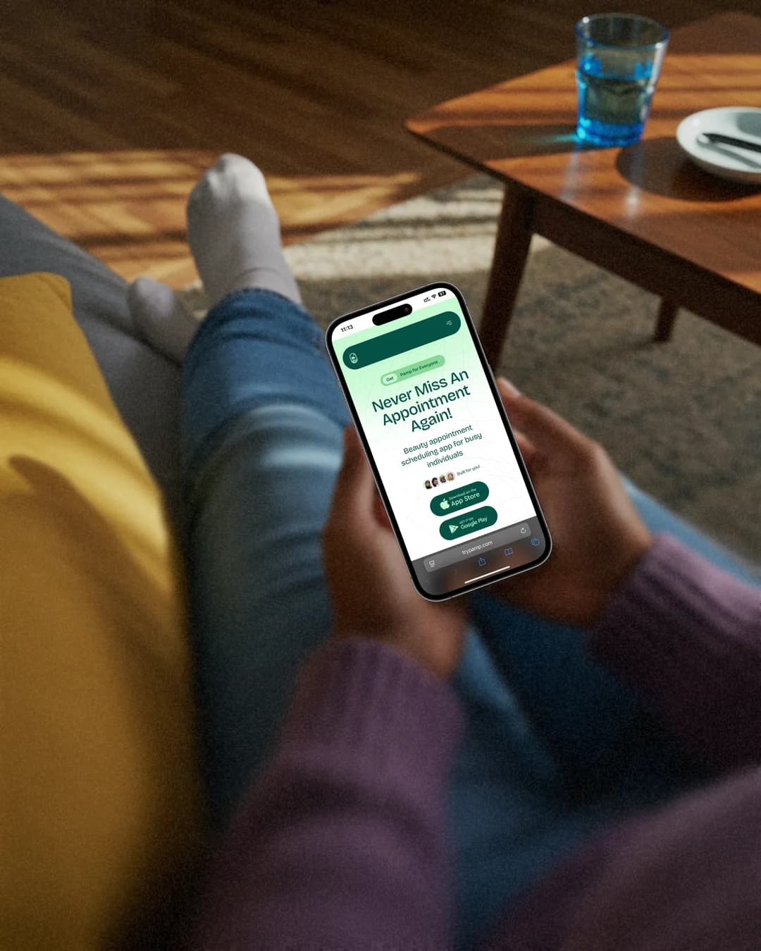 Pamp — Website Design / Development